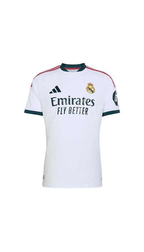 Real Madrid local 2026/27 versión jugador — vista frontal