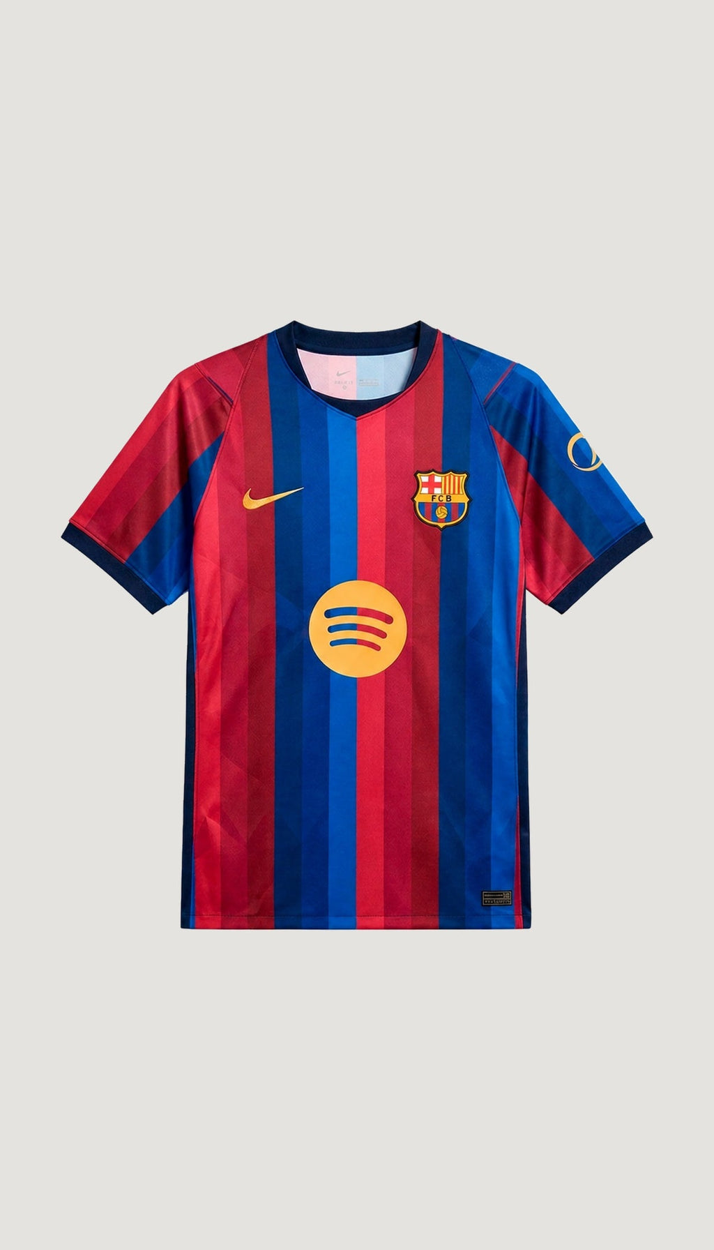 FC Barcelona local 2026/27 versión jugador — vista frontal
