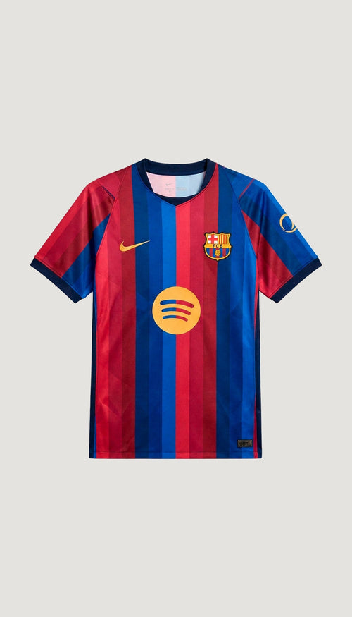 FC Barcelona local 2026/27 versión jugador — vista frontal