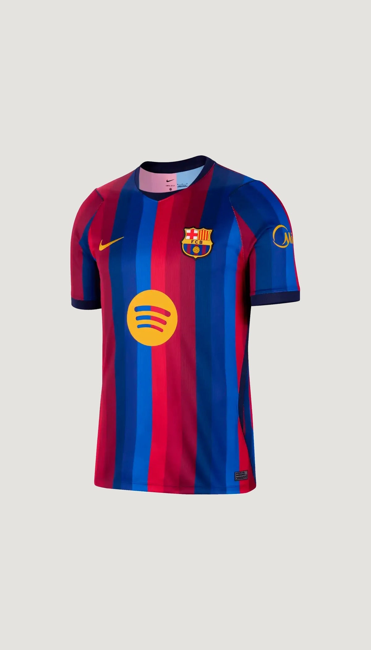 FC Barcelona local 2026/27 versión jugador — vista frontal