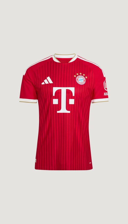 FC Bayern local 2026/27 versión jugador — vista frontal