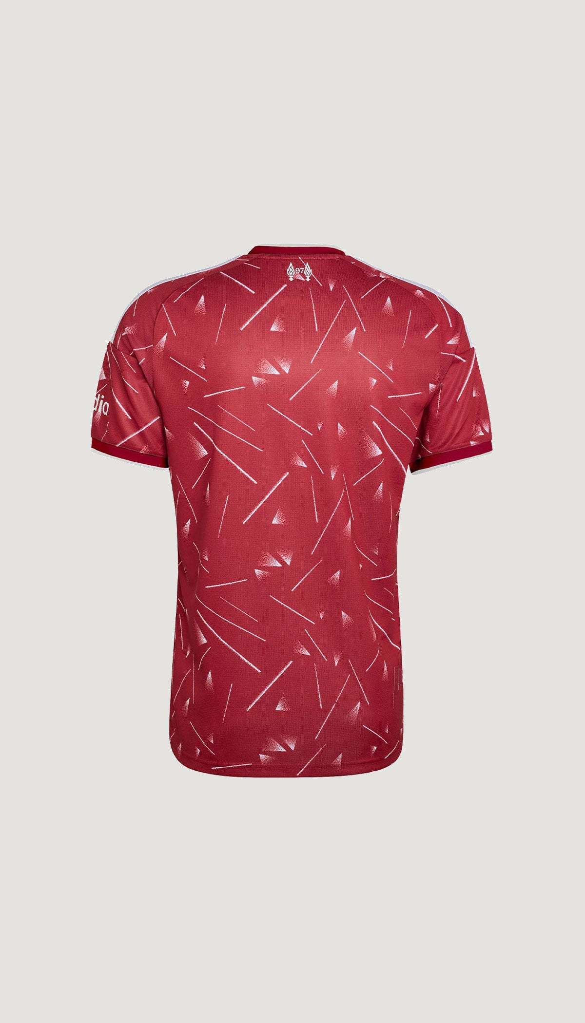 Liverpool FC local 2026/27 versión jugador no oficial — vista posterior