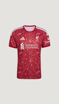 Liverpool FC local 2026/27 versión jugador no oficial — vista frontal