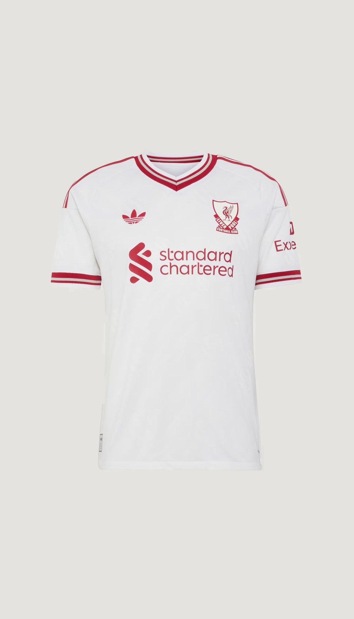 Liverpool FC visita 2026/27 versión jugador no oficial — vista frontal