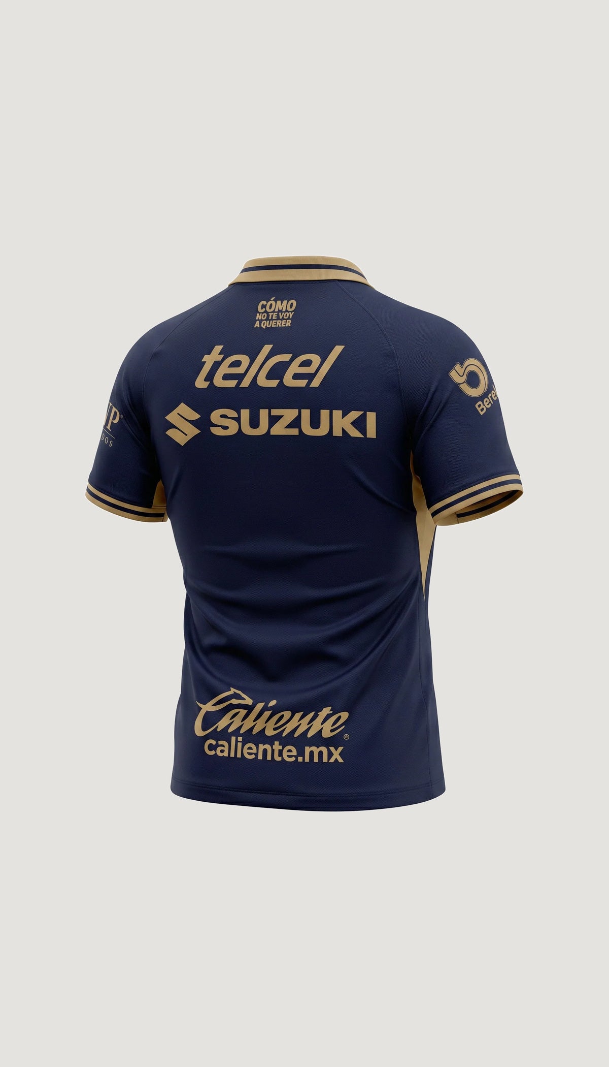 Pumas UNAM local 2026/27 versión jugador no oficial — vista posterior