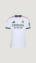Real Madrid local 2026/27 versión jugador — vista frontal